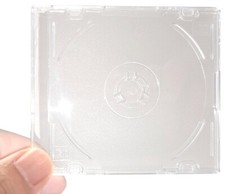 400-Pak Clear/Frosted 5.2mm Slim 3-INCH MINI Jewel Cases for MINI 8CM CD/DVD