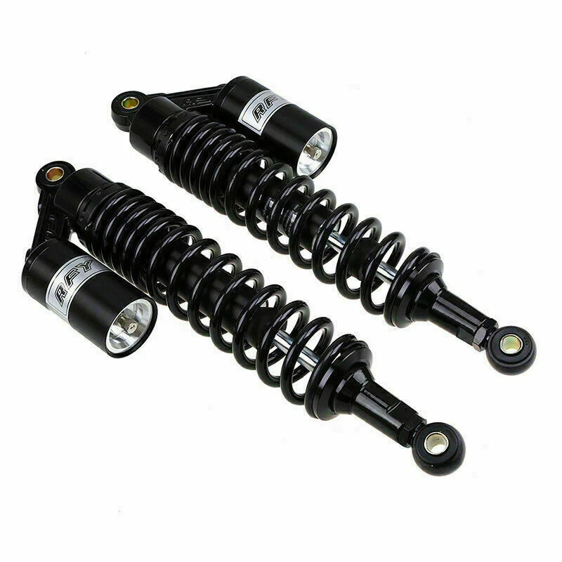 Amortiguador de suspensión neumática trasera 15" 380 mm apto para Harley Sportster Foto 3 de 4