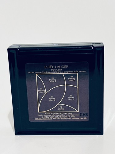 Estee Lauder reine Farbe Instant intensiver Lidschatten Sterling Pflaume Bernstein Legierung - Bild 2 von 2