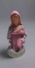 Homco Christmas Nativity Mother Mary Kneeling Figurine Replacement Figure