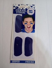      Horizon Brand Eyeblack Stickers - Set of 4 - Blue NEW