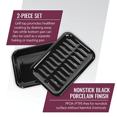 Spl50008 Small 2piece Broiler Pan & Grill Set Spl50008 Small 2piece Broiler Pan & Grill Set