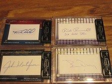 2013 TRISTAR SIGNACUTS RICK REUSCHEL AUTOGRAPH #ERD 10/25 SWEET LOOKING