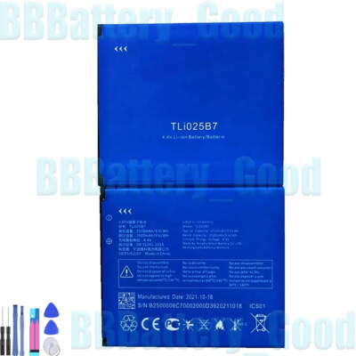  1pcs New Battery TLi025B7 For Alcatel A3 Plus 5011a 2550mAh