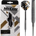 McCOY MARKSMAN MOJO 90% TUNGSTEN BLACK SOFT TIP DARTS SET 18g + FREE WALLET