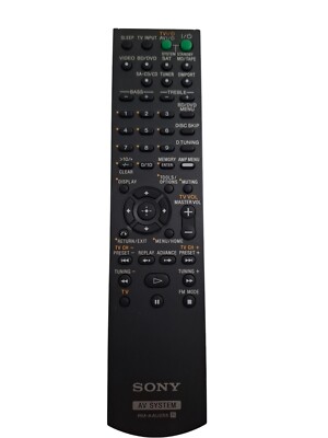 Sony RM-AAU055 AV System Remote Control