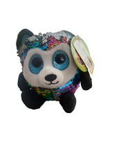 Rainbow Panda Fiesta Lubby Cubbies lentejuelas 5"