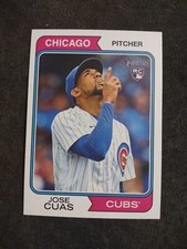 2023 Topps Heritage #553 Jose Cuas RC Chicago Cubs Baseball Card Rookie 