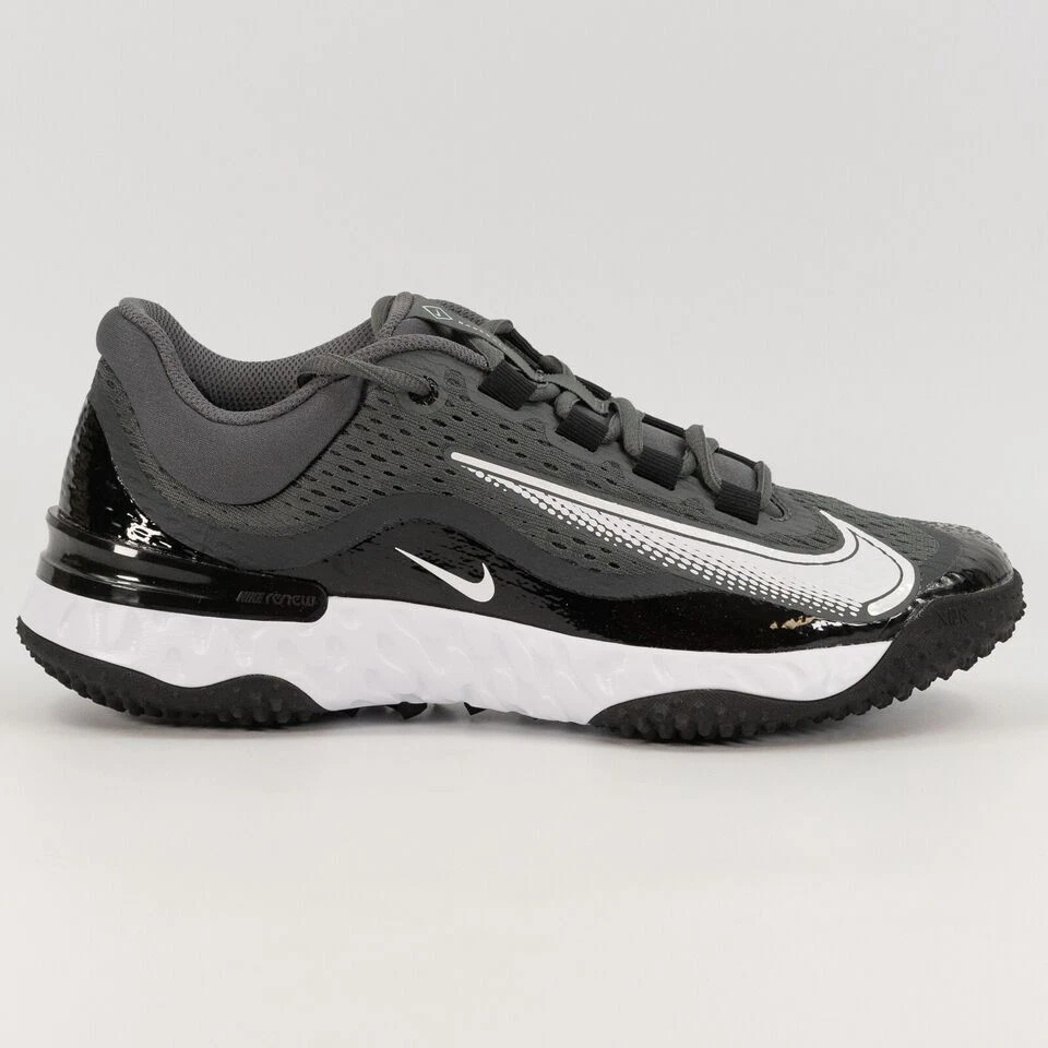 Nike Alpha Huarache Elite 4 TF Black White for Sale | Authenticity