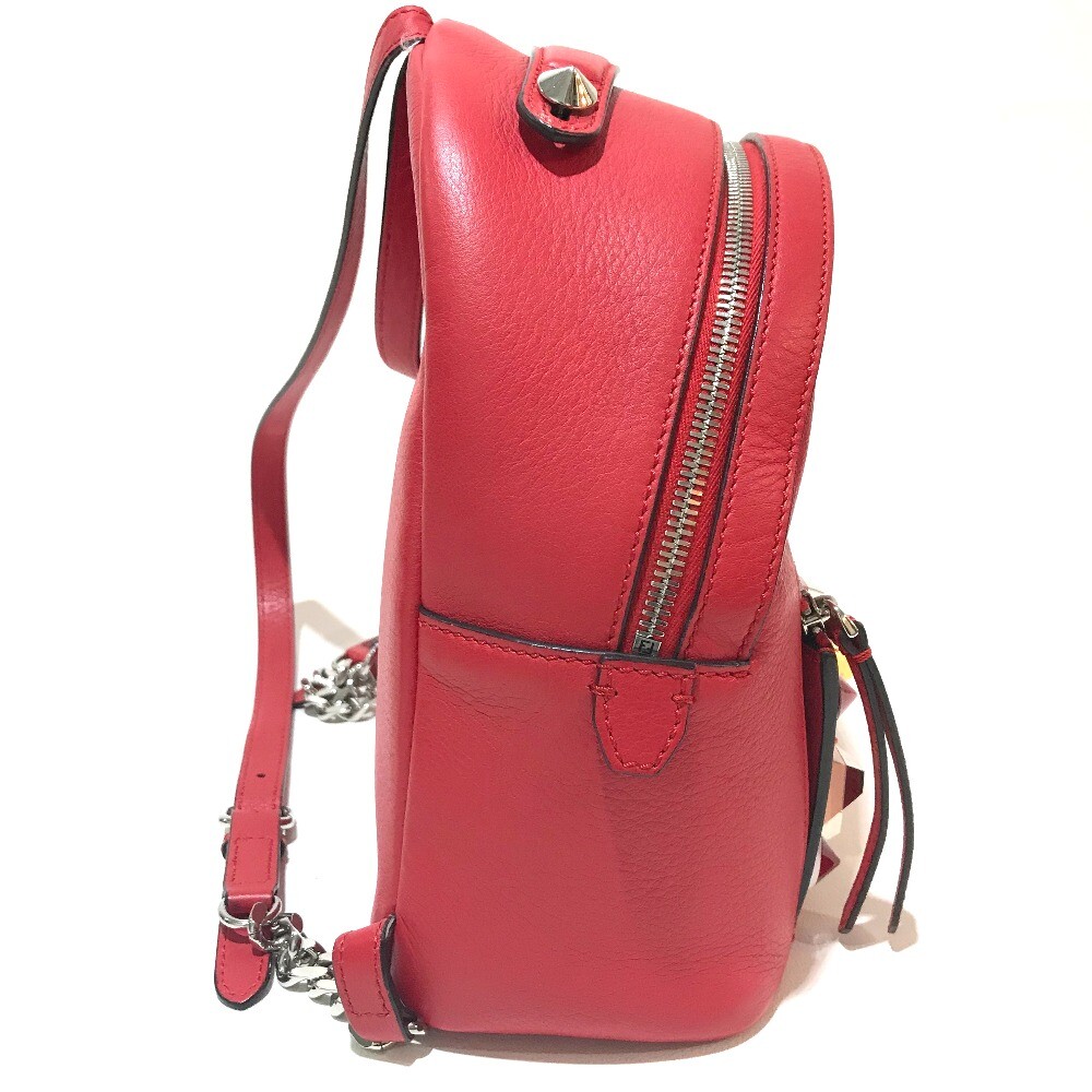 FENDIバッグ FENDI 8BZ038 Valentine limited color studs Mini Backpack-Bag