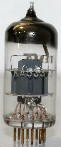 E88CC TESLA Clear Glass Gold Pins Amplitrex AT1000 Tested #1504001 - Picture 4 of 8