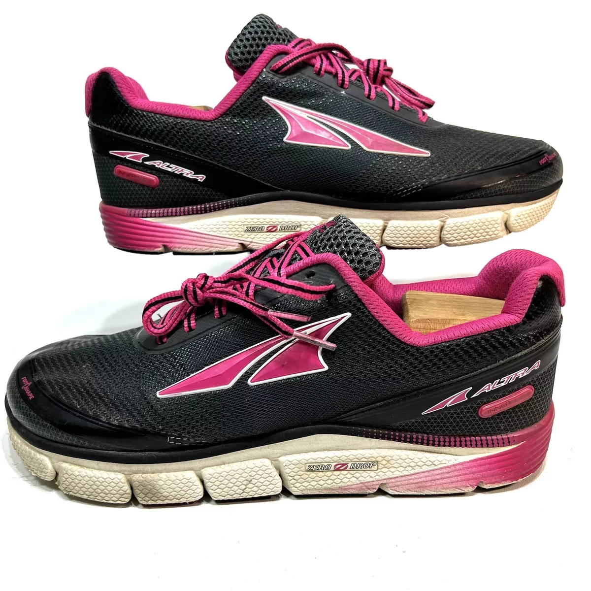 ALTRA Womens Grey Pink Torin 2.5 Zero Drop Road Running Shoes A2634 6 Size 11
