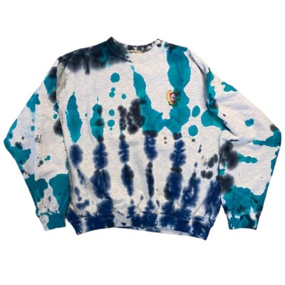 Kanye West Yeezy Season Calabasas “ crest “ Tie Dye Crewneck