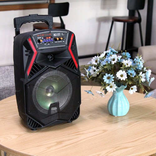 8'' 1000W Portable FM Bluetooth Speaker Subwoofer Heavy Bass Sound System Party - Picture 47 of 78