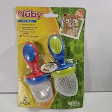 Nuby First Solids 10 Months 2 Pack. New / Imperfect Packaging