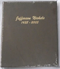 Dansco Coin Album 7113 Jefferson Nickels 1938-2005 P&D Mint  Book  5 Cent