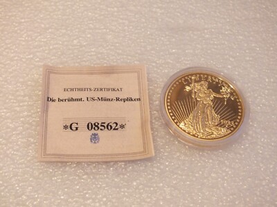Medaille/US Münze  - 1933 Gold Double Eagle - Cu vergoldet - Ø 40mm - 2003 -S5/2