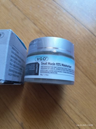 VGO Snail Mucin 92% Moisturizer Daily Face Moisturizer Hydrating Repair Sealed - Picture 2 of 8