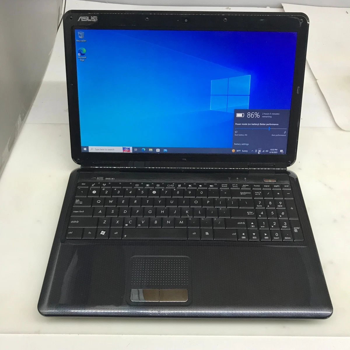 ASUS K50I PENTIUM DUAL CORE T4400 @ 2.20GHz 3GB RAM 320GB HDD | EBay