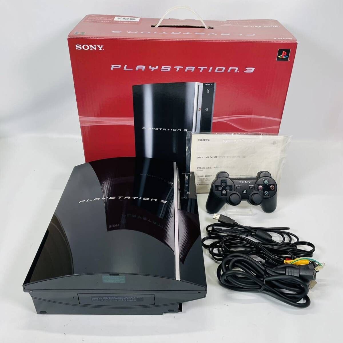PLAYSTATION 3 (40GB) PS3 sony Clear black CECHH00 japan Video Game Console