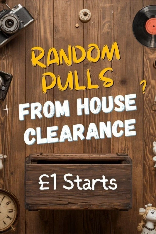 House Clearance Bargains - £1 Starts