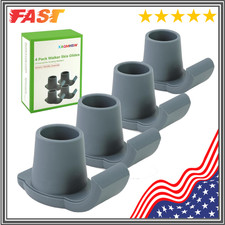 4 Pack Walker Skis Glides Universal Sliders for Folding Walkers Ideal Mobility