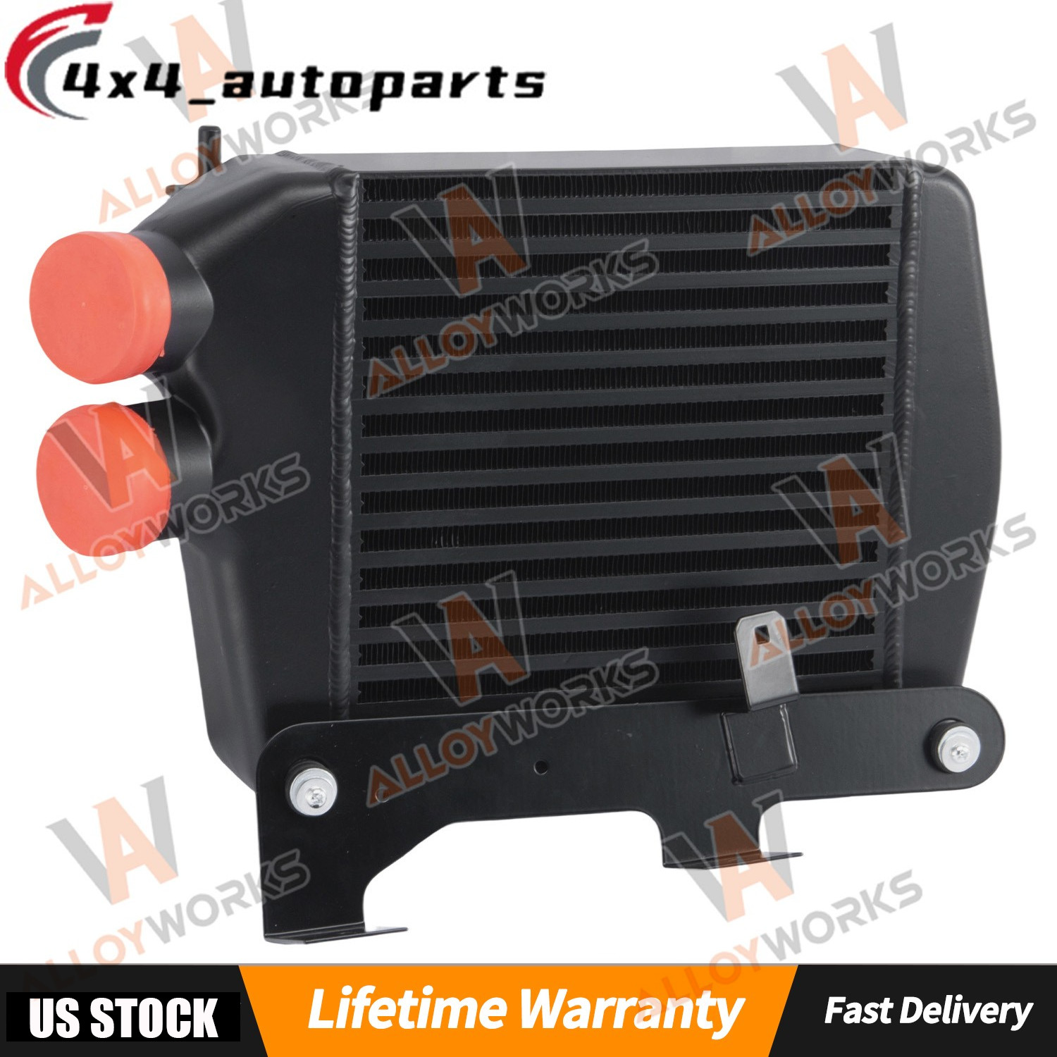 LEFT INTERCOOLER FITS 14-20 MASERATI GHIBLI QUATTROPORTE LEVANTE 3.0/3.8L BLACK