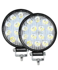 4.5 Round Led Offroad Lights 42w Spot Light Pods 2pcs Atv Fog Driving 4.5 Round Led Offroad Lights 42w Spot Light Pods 2pcs Atv Fog Driving