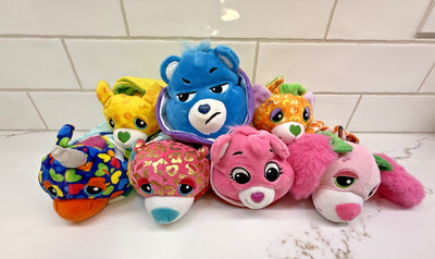 Cutetitos Taste Budditos Care Bears Plush Lot Blanket Wrap Stuffed Animals