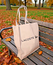 Lacoste Canvas Tote/Shopping Bag