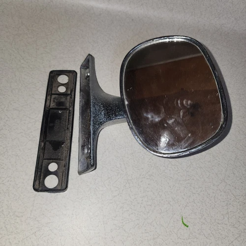 68-72 opel gt maybe Kadett rear view mirror outside oem chrome vintage