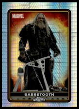 2025 Topps Chrome Marvel Deadpool Sabretooth #41 Prism Refractor