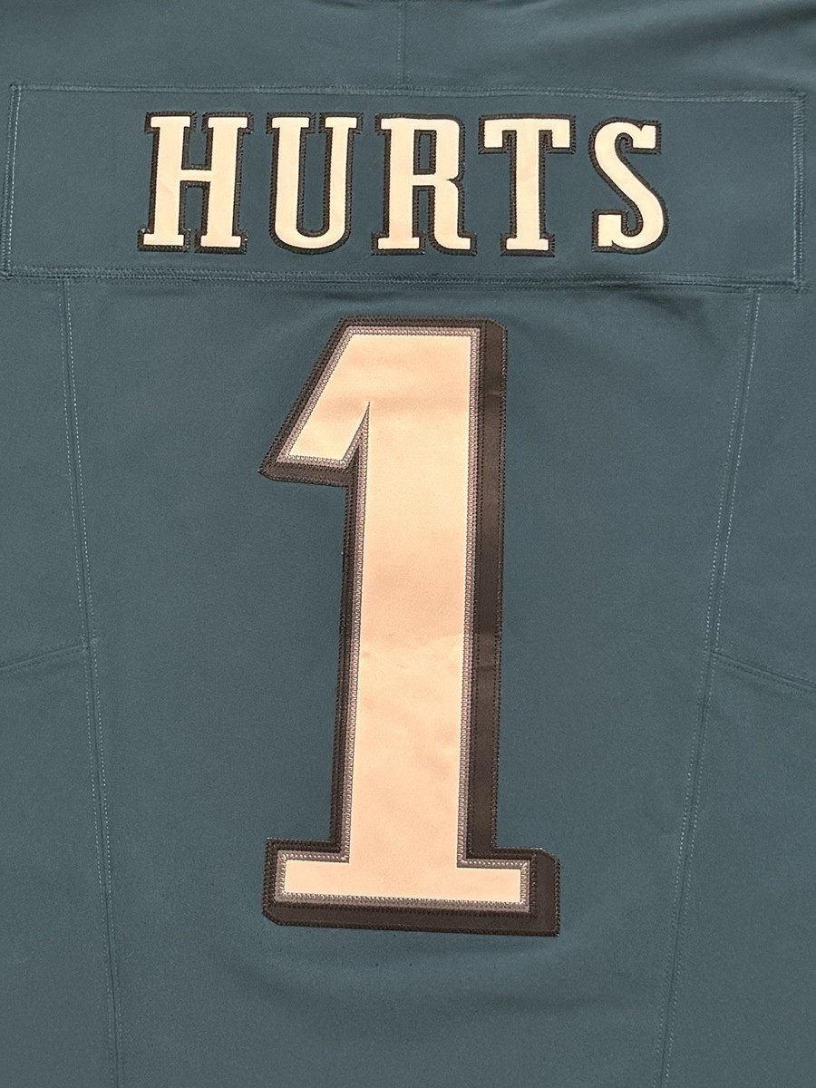 Authentic Jalen Hurts Philadelphia Eagles 2025 Nike F.U.S.E. Elite