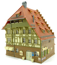 Faller 937 H0 Hotel Romantic Hotel Fachwerk Alpengasthof Epoche IV-VI | B554