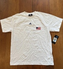 New Adidas USMNT Jozy Altidore #17 White T Shirt Youth XL USA Soccer Retro 2010