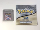 *poor condition* Pokemon Silver with manual Game Boy authentic, new battery