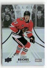 2022-23 Upper Deck Trilogy - Rookie Premieres Lukas Reichel #136 /999 (RC)