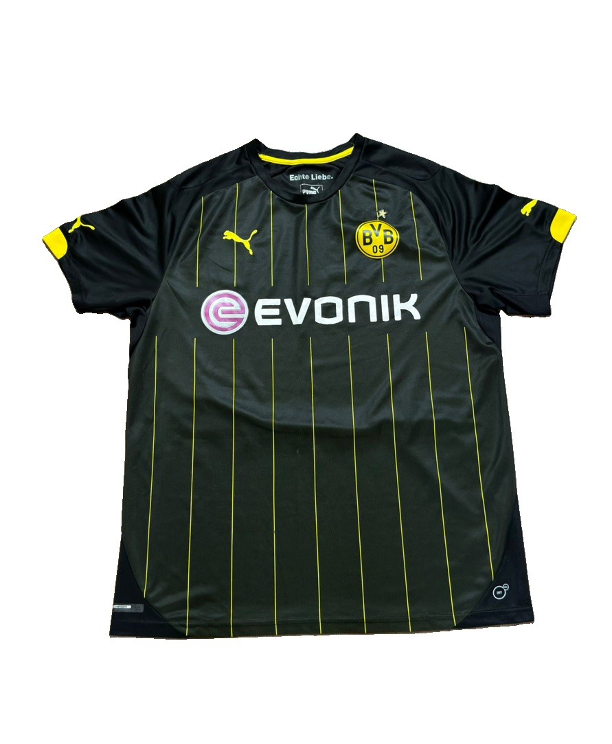 Vintage Puma Borussia Dortmund 2014/15 Soccer jersey size XL lack 