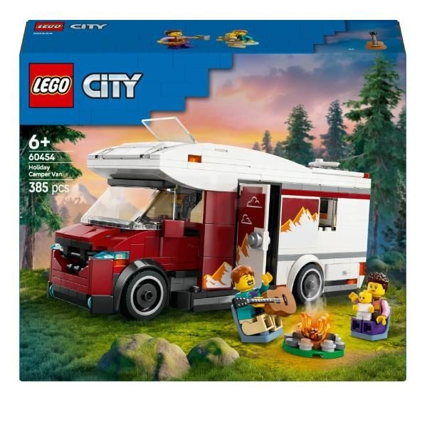 LEGO 60454 City Camper Van delle Vacanze d’Avventura - Veicolo Giocattolo - Immagine 9