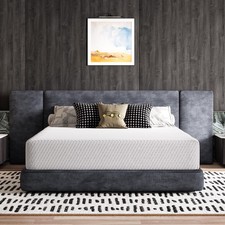 Colchón King 14 pulgadas espuma viscoelástica mediana firme CertiPUR US Avenco tamaño B-M01905