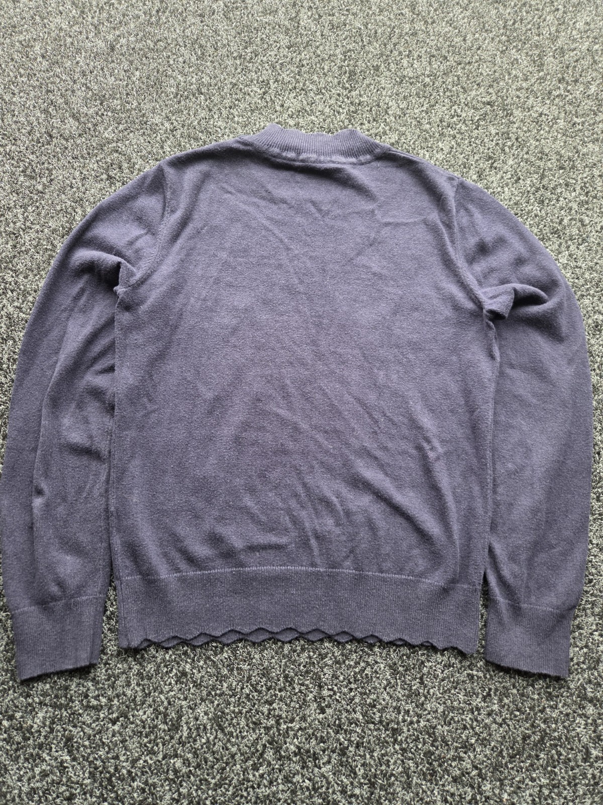 Oasis Dark Blue Long Sleeve Jumper Women’s Size Small image 7
