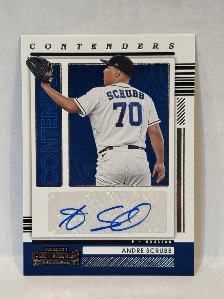 2021 Panini Contenders - Contenders Autographs Andre Scrubb #CA-AS (AU, RC) - Image 2 of 4