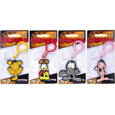 Garfield Schlüsselanhänger 5 cm PVC Figur   Odie Nermal Arlene Auswahl