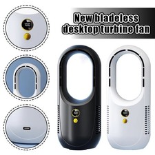 Portable Air Cooler USB Cooling Fan Leafless Fan 6 Speed Electric Fan Daily Use