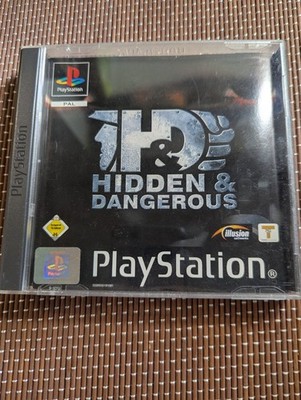 Hidden & Dangerous PS1 Black Label PAL Sony PlayStation 1