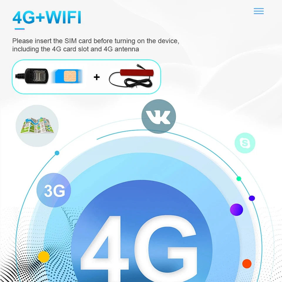 For BMW 5 Series E39 X5 E53 M5 Android CarPlay Car Radio GPS Stereo Video Player - Image 3 of 4