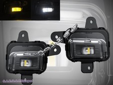 for VW Karmann Ghia Typ 34 Set HELLA Fog Light Lenses Yellow Glass