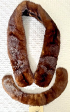 Carol Draga Vintage Mink Boa Multi Ways to Wear With Original Instructions