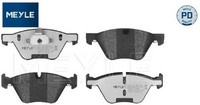 Meyle 0252379420/PD Bremsbelagsatz FüR Scheibenbremse Bremsbelagsatz FüR BMW
