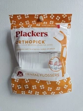 Orthopick® Flossers Plackers 36 Count Dental Flossers For Braces 